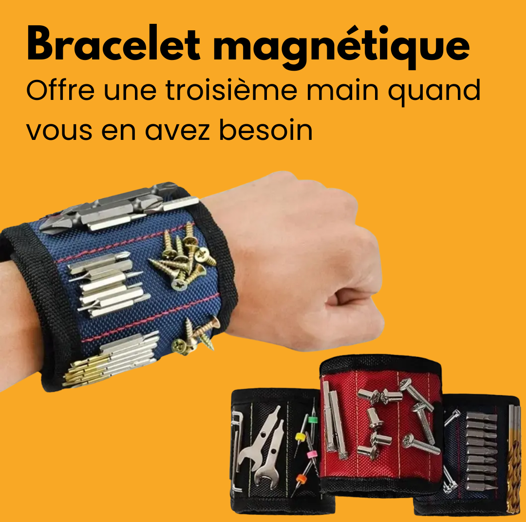 Gant Lumineux rechargeable + bracelet magnétique