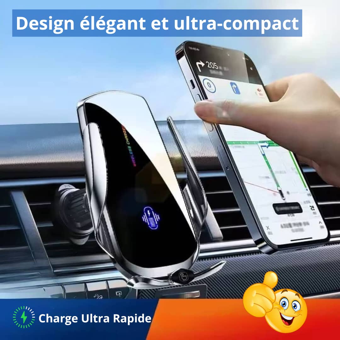 Le Support Intelligent qui Recharge Votre Téléphone Sans Câble