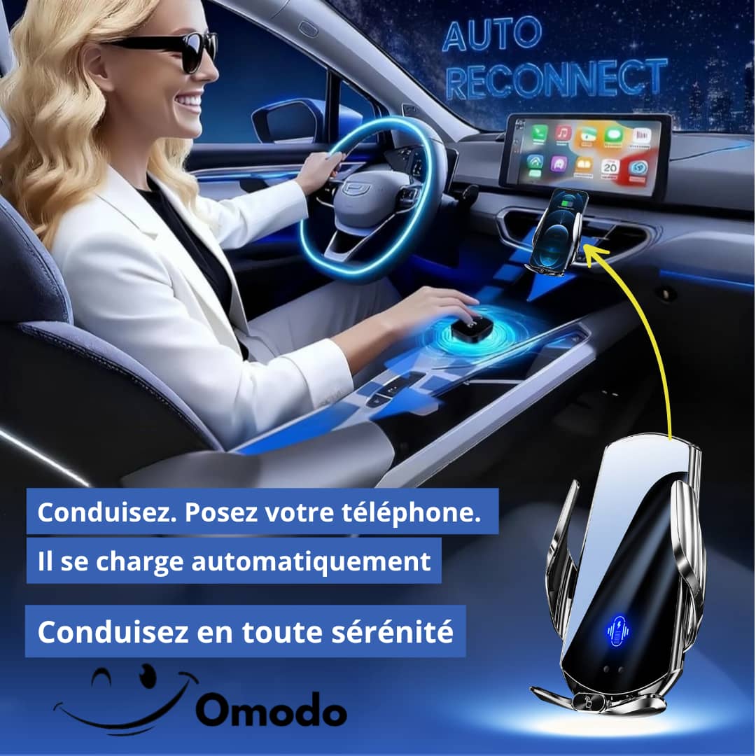 Le Support Intelligent qui Recharge Votre Téléphone Sans Câble