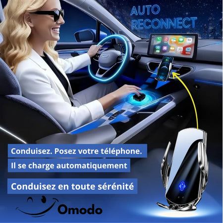 Le Support Intelligent qui Recharge Votre Téléphone Sans Câble