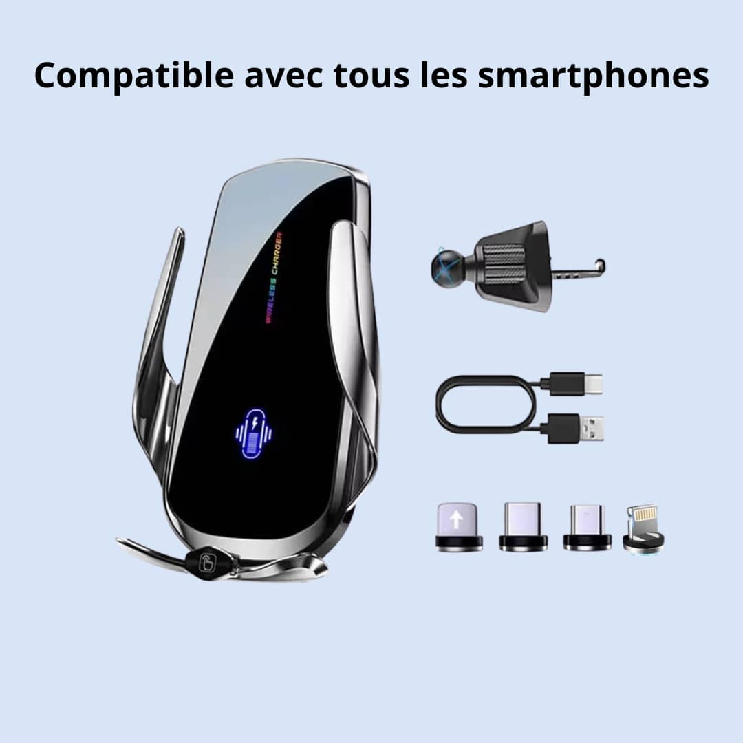 Le Support Intelligent qui Recharge Votre Téléphone Sans Câble