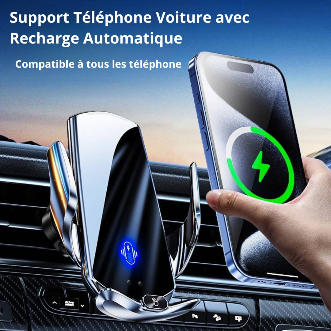 Le Support Intelligent qui Recharge Votre Téléphone Sans Câble