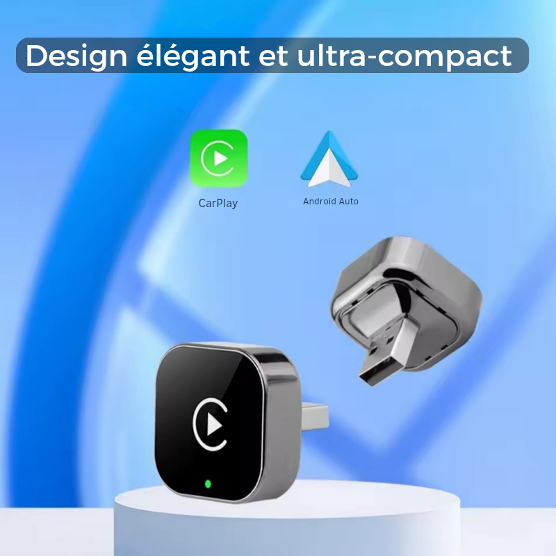 Zéro Câbles pour plus de confort : Accédez facilement à CarPlay